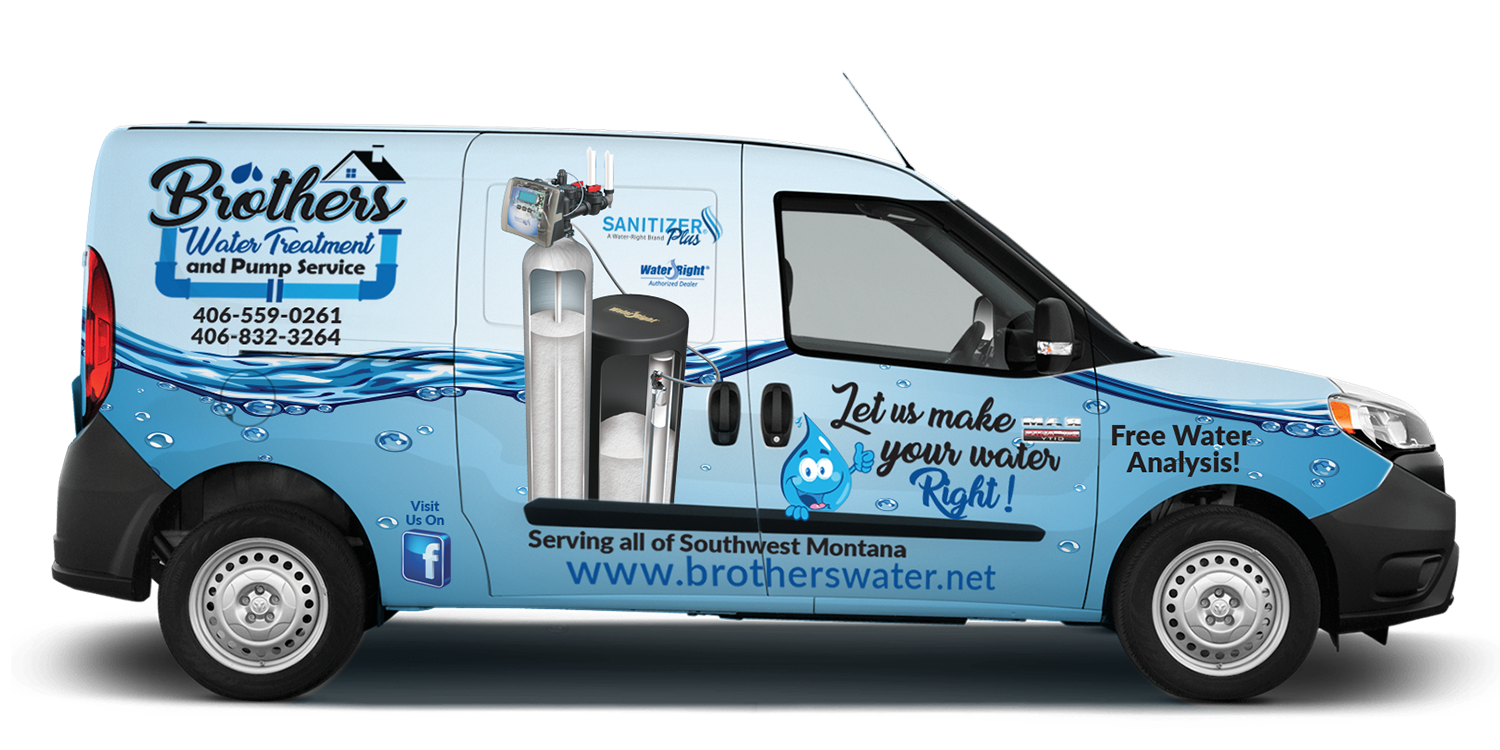 Brothers Water company van